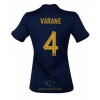 Maglia ufficiale Francia Raphael Varane 4 Casa Mondiali 2022 per Donna